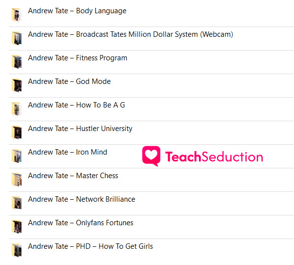 Andrew Tate Courses Bundle Proof
