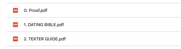 Aplha Texter Proof