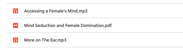 Female Mind Seduction Proof