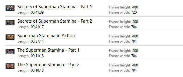 Superman Stamina Proof