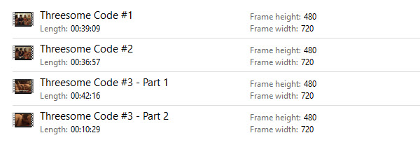 The Threesome Code Proof